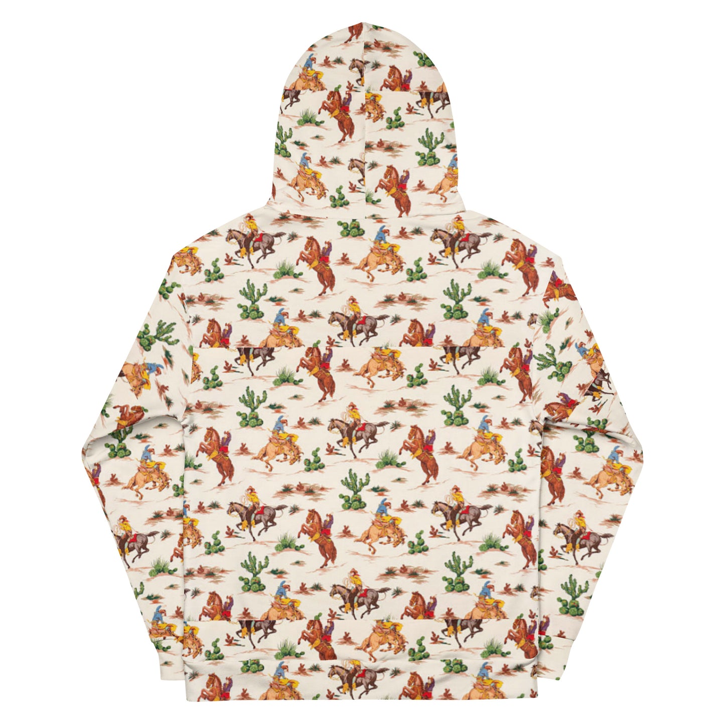 TS Cowboy Print Hoodie